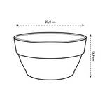 vibia campana schale 27cm honig gelb